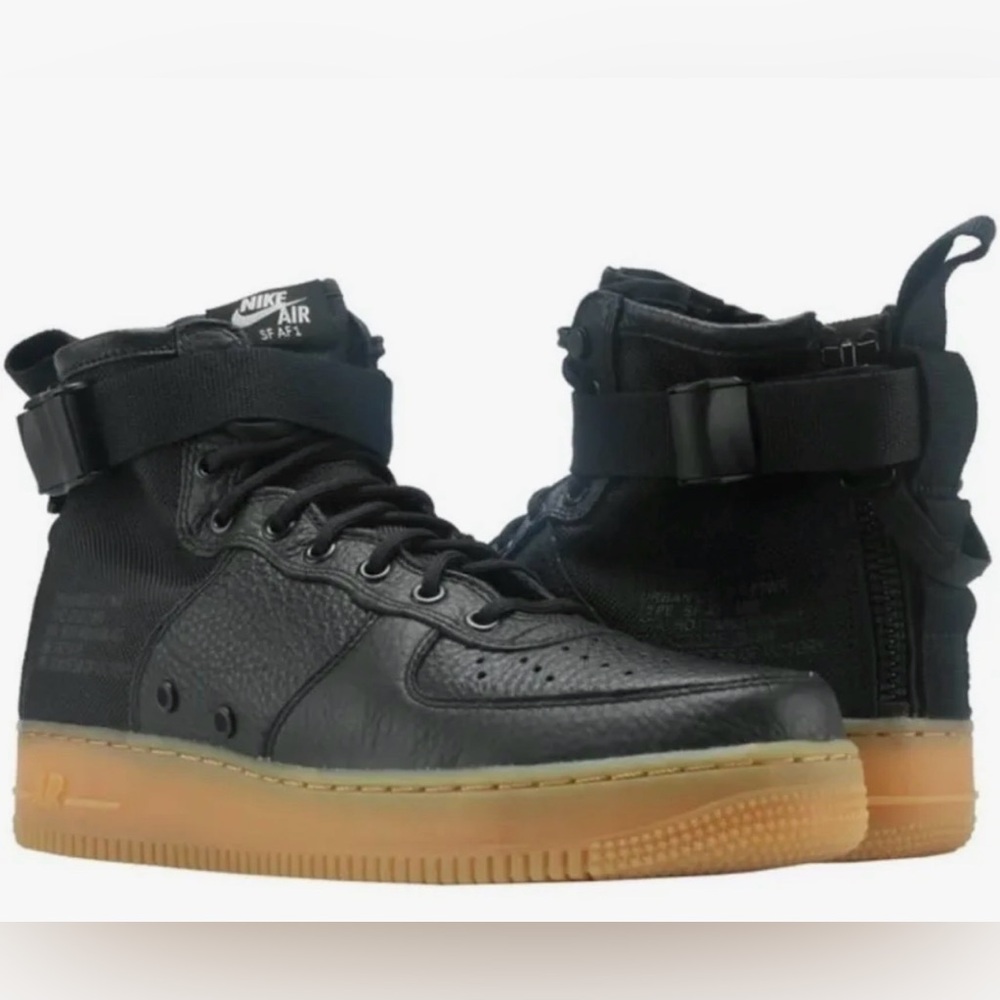 Nike Men's Air Force 1 SF Mid Obsidian Men's Size 12.5